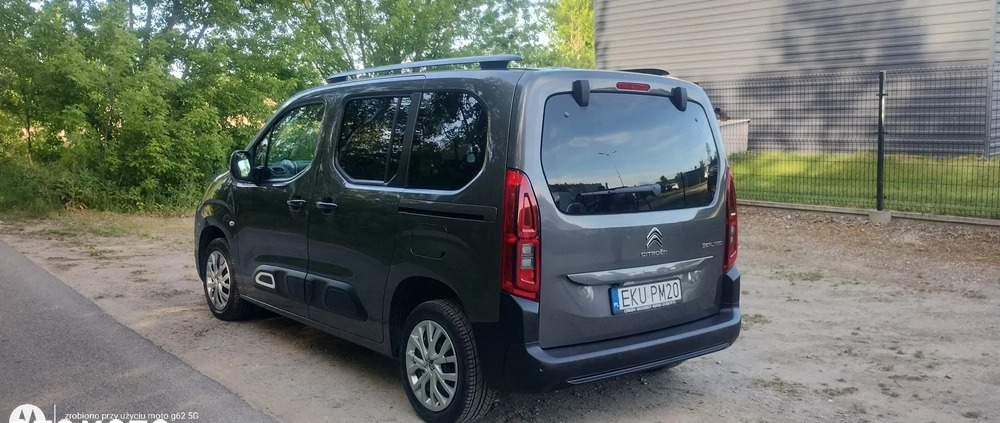 Citroen Berlingo cena 69900 przebieg: 69000, rok produkcji 2018 z Gostynin małe 631